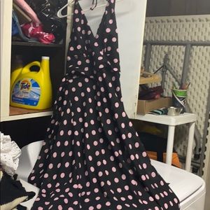 Strapless summer dress